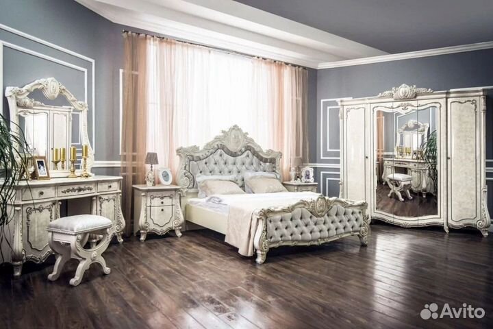 Спальня Марселла крем корень глянец