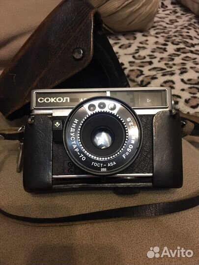 Плёночный фотоаппарат Сокол и Зенит