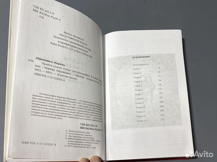 М. Абрамович. Пройти сквозь стены