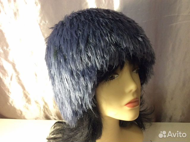 Роскошная папаха ручной работы, р 56-57, арт 240
