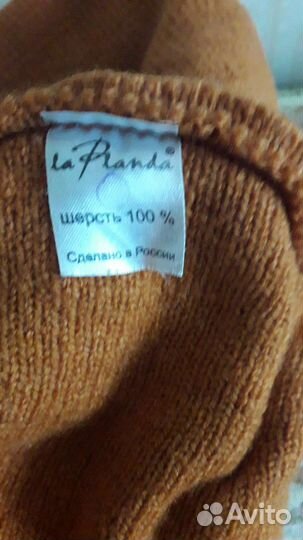 Шапка с шарфом женская