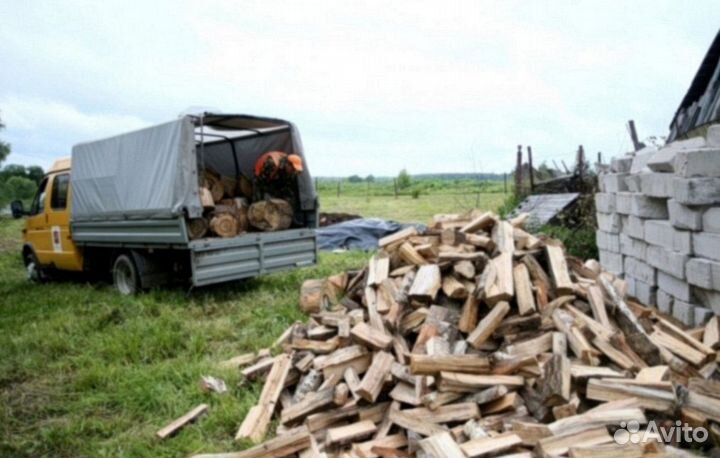 Дрова колотые
