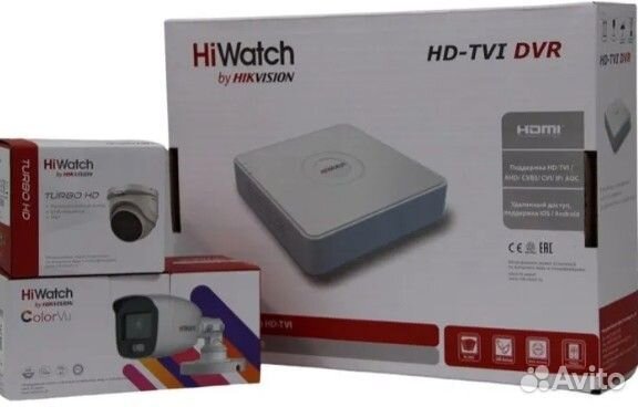 Комплект видеонаблюдения hiwatch