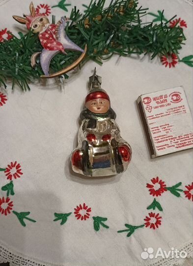 Елочные игрушки СССР в реставрацию