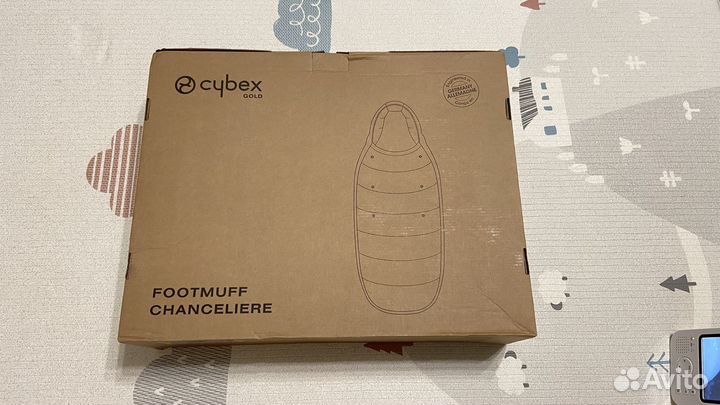 Накидка на ножки Cybex Footmuff Gold конверт