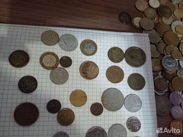 Монеты европы