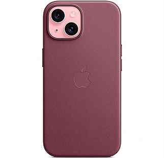 Чехол FineWoven для iPhone 15 (Mulberry)