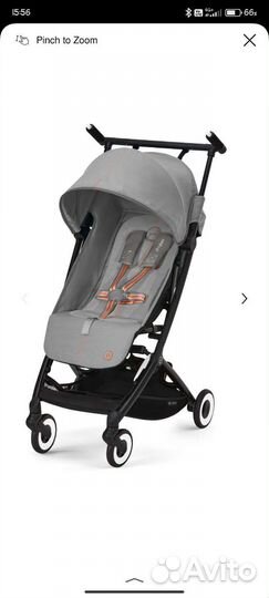 Коляска Cybex libelle 2023 года с бампером