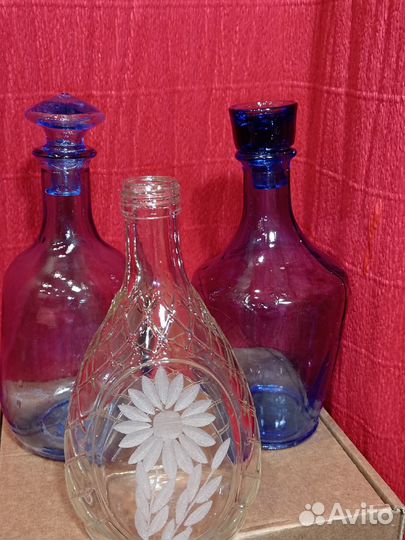 Штофы и графины СССР