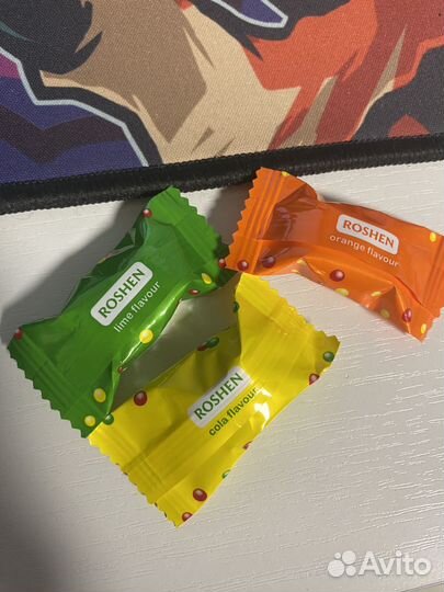 Шипучки из детства (Roshen, 3 вкуса)