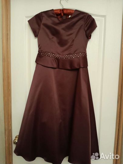 Платье для стройной девушки, для девочки