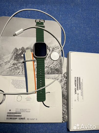 Apple watch ultra 49mm titanium