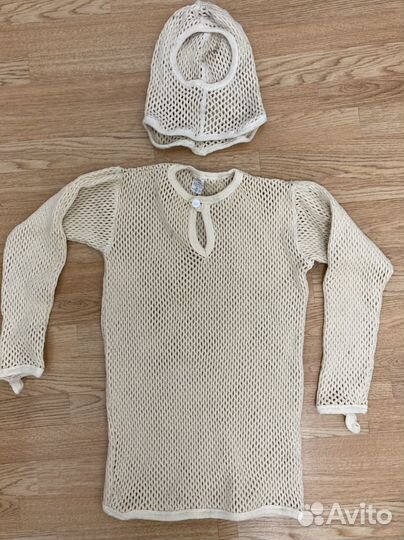 Кофта и шапка от костюма от гнуса