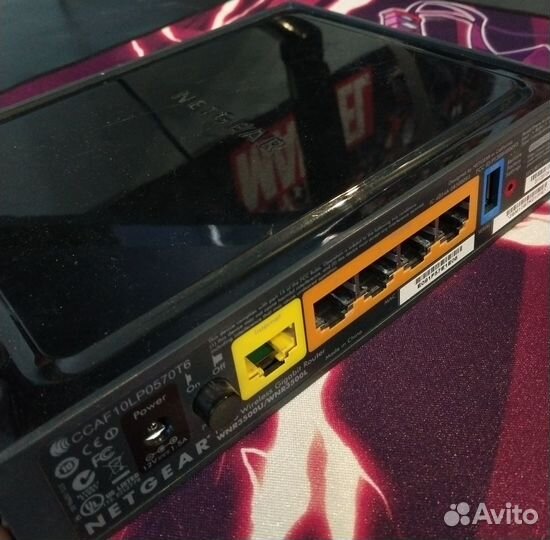 Wifi роутер NetGear N300 WNR 3500L