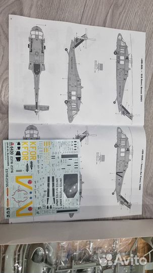 Модель вертолета UH-60 A/L Black Hawk 1/35