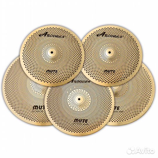 Arborea gd14161820set Mute Gold Комплект тарелок