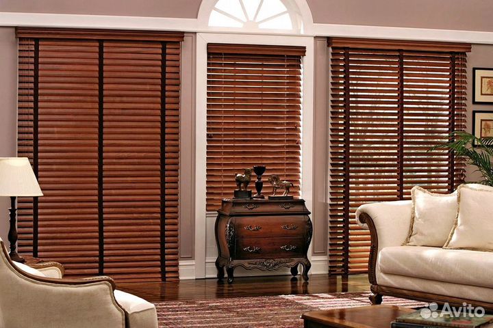 Деревянные жалюзи