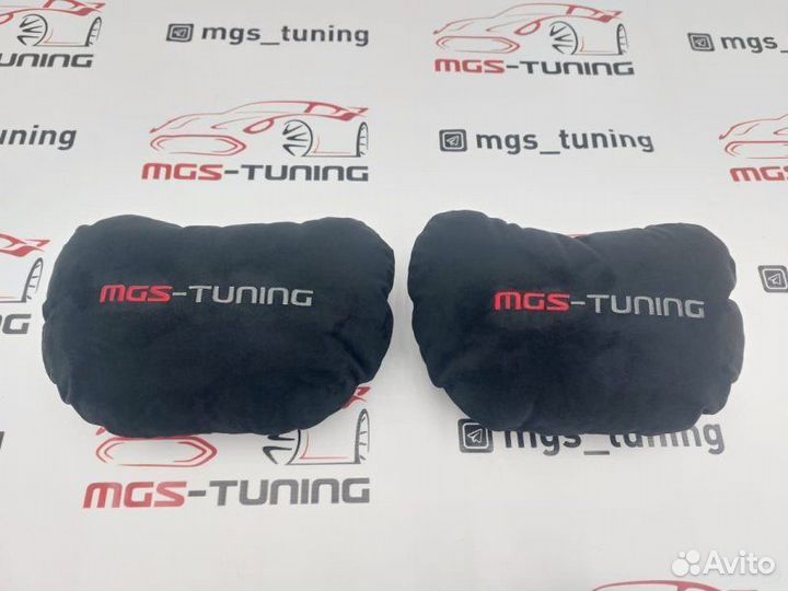 Подушки из замши 30/22 см для подголовников