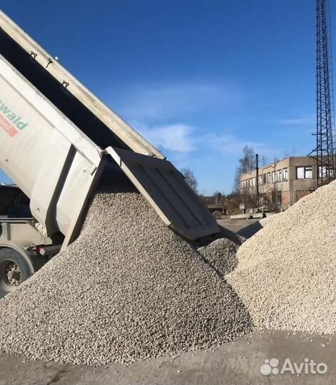 Щебень с карьера