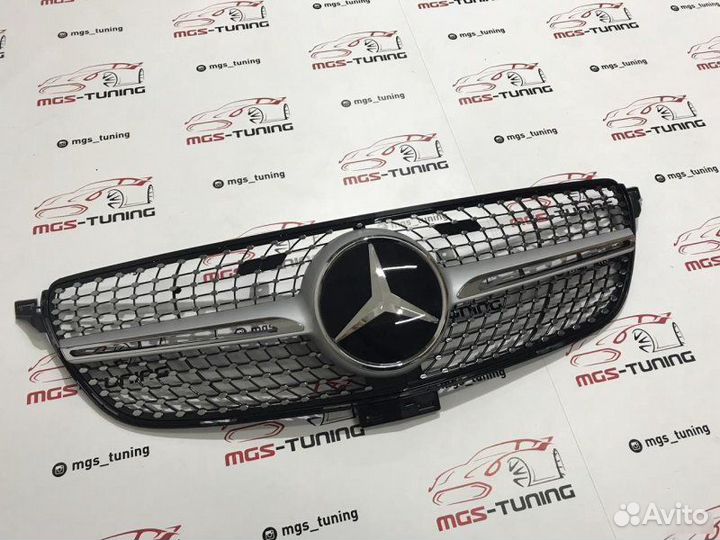 Решетка GLE-Coupe c292 Diamond Silver Дистроник