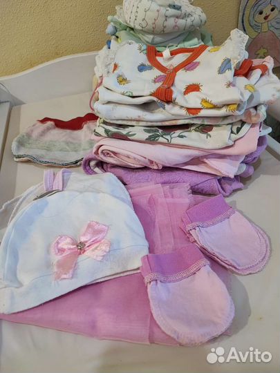 Вещи для младенцев на девочку