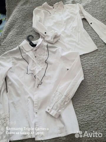 Блузки для девочек ц 1000за 2 блузки