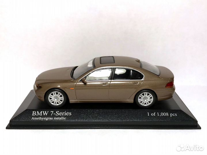 Модель Minichamps 1/43 BMW 7 series (E65)