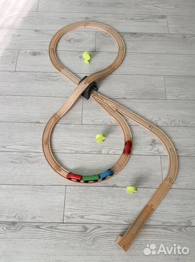 Деревянная железная дорога IKEA