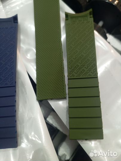 Каучуковый ремешок для часов Longines