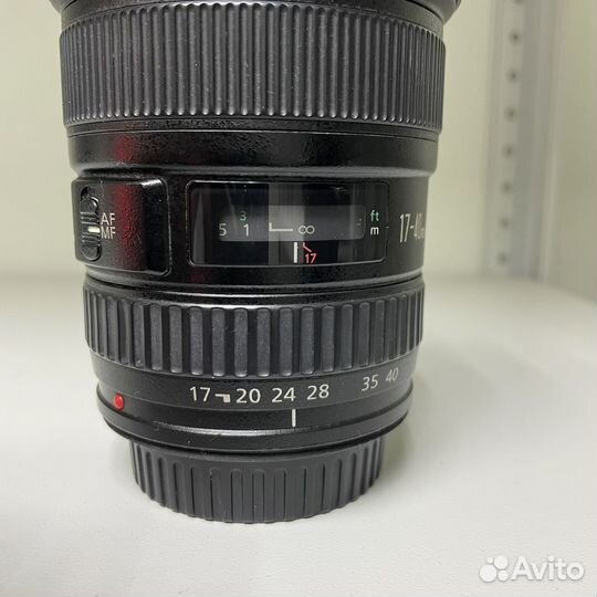 Объектив Canon Zoom Lens EF 17-40mm 1:4