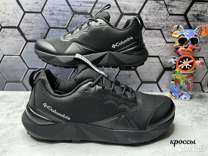 Кроссовки columbia Facet 15 низкие черные термо