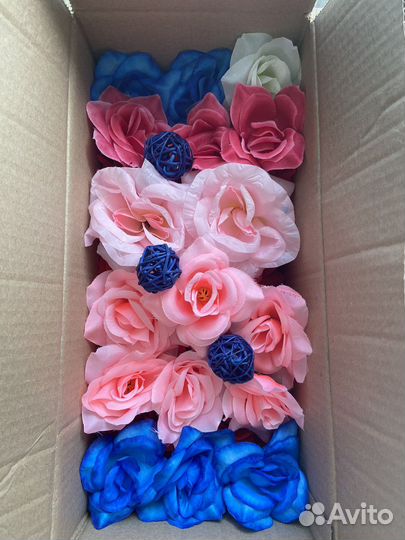 Искусственные цветы для декора