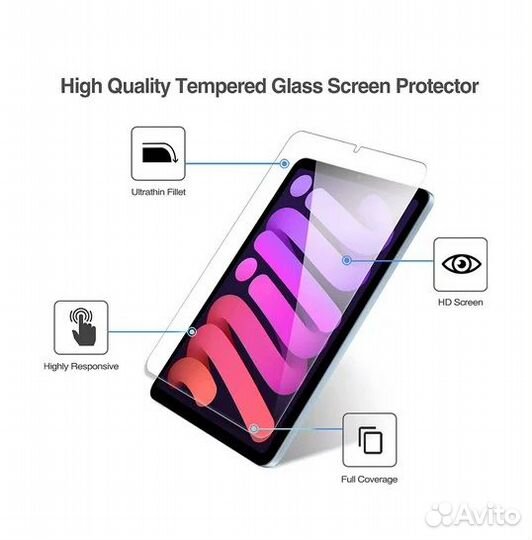 Стекло Ainy для iPad mini 6