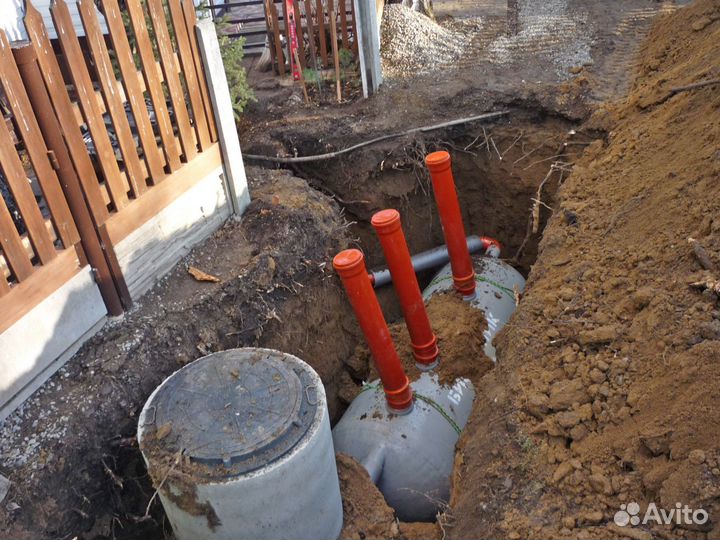 Септик эко Диамант 3 с переливом