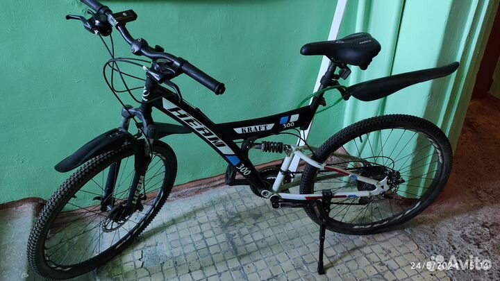 Двухподвесный велосипед heam Kraft 300