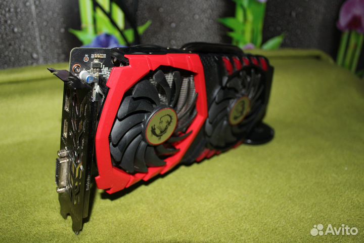 Видеокарта gtx 1050 ti 4gb MSI gaming x