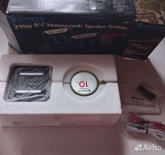 Автомагнитола Sanyo FT620M(SU) и колонки SP68