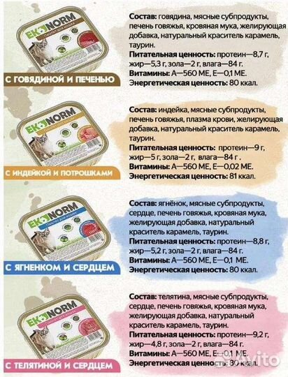 Корм для собак и кошек консервы