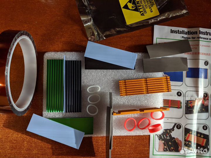 Охлаждение M.2 Радиатор