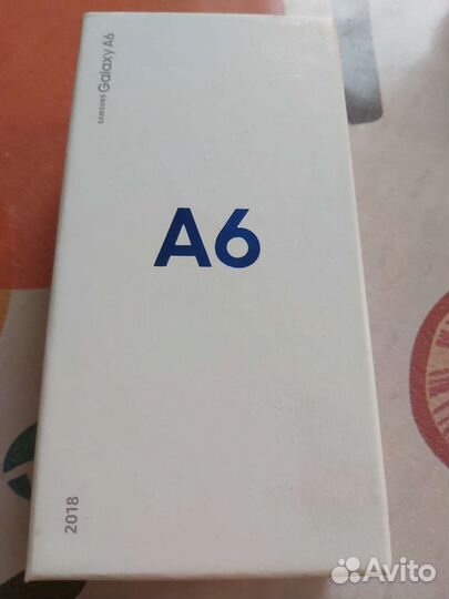 Коробка от телефона samsung А6
