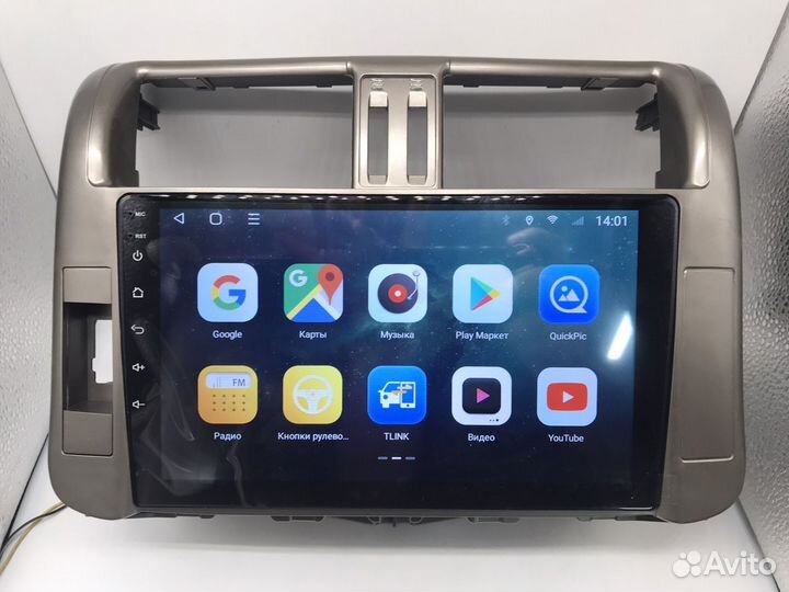 Магнитола Toyota Prado 10-13 Android 3+32 DSP TS18