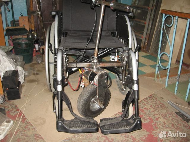 Электроколяска с повышенной манёвренностью