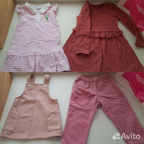 Вещи на девочку пакетом 74-80