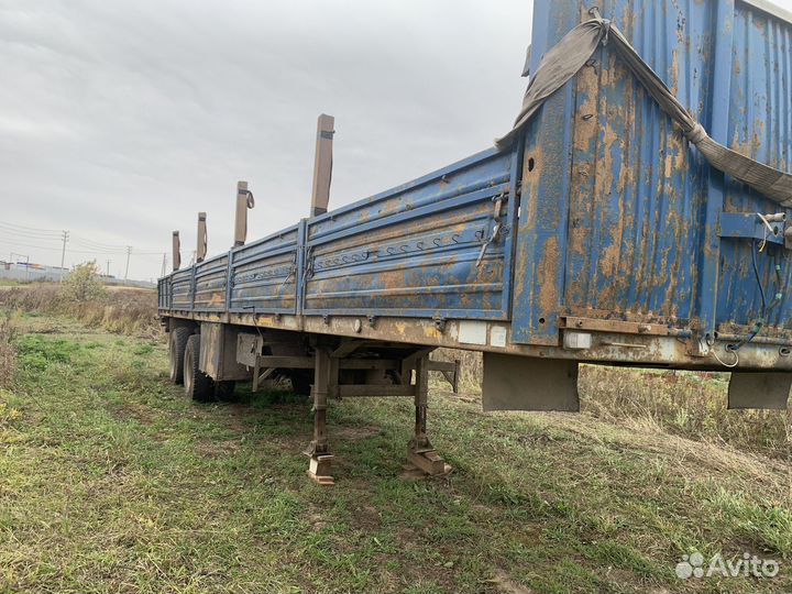 Полуприцеп бортовой МАЗ 938662, 2000