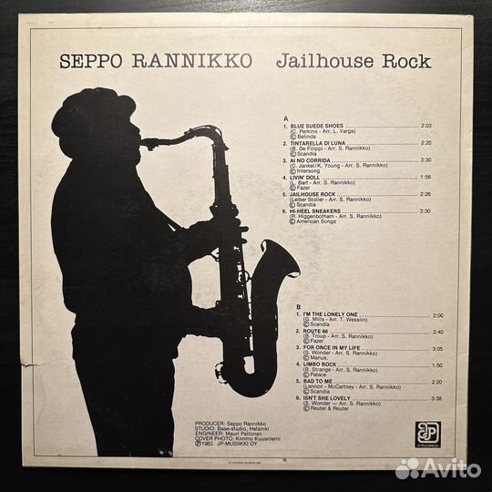 Seppo Rannikko – Jailhouse Rock (Финляндия 1983г)