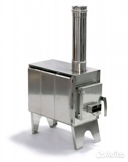 Походные печи Сибирь из нержавеющей стали