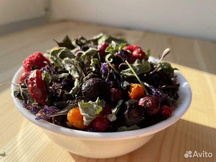 Иван-чай 1 кг «Ягоды и травы», ферментированный