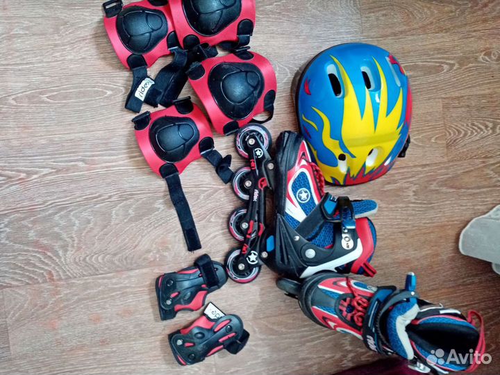 Роликовые коньки раздвижные