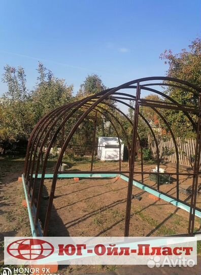 Теплица с установкой