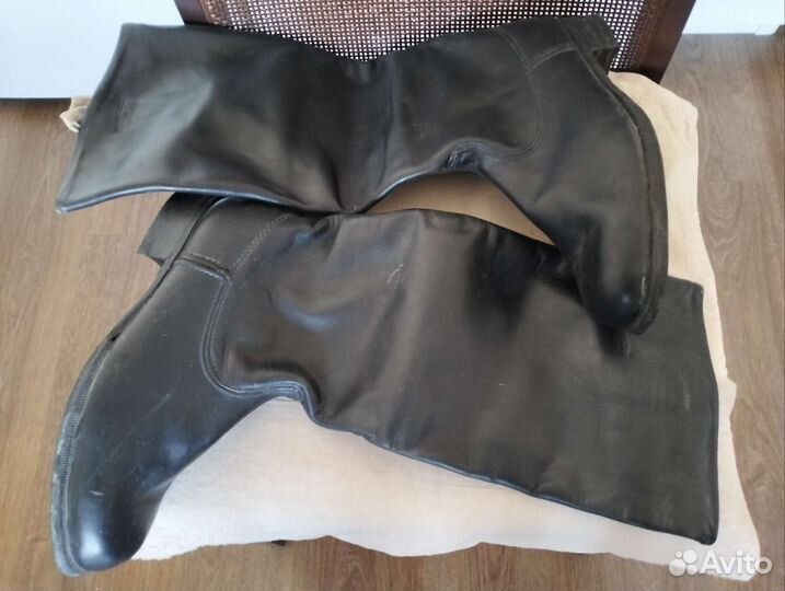 Сапоги хромовые 41размера новые